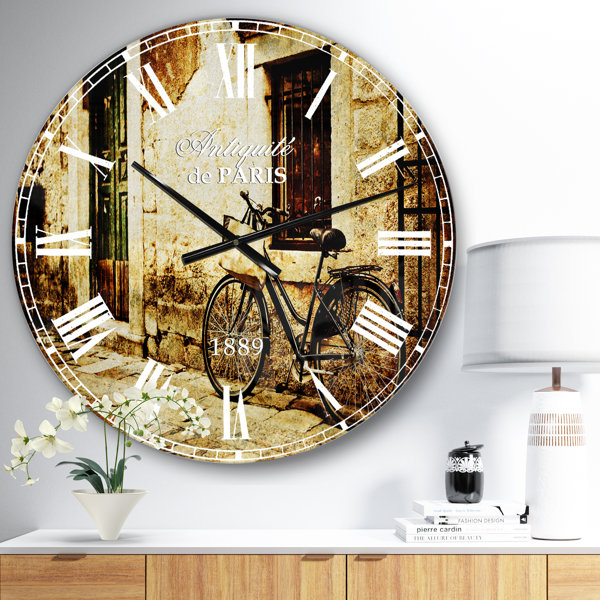 East Urban Home Farmhouse Wall Clock Wayfair